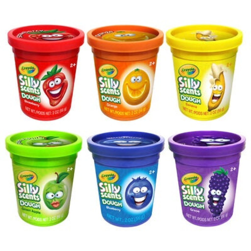 CRAYOLA SILLY SCENTS 9X2OZ SCENT DOUGH COLOR BOX Toystore