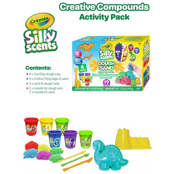 CRAYOLA SILLY SCENT CRAZY MOULD & CRAFT SET