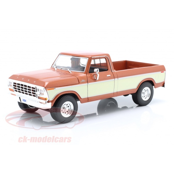 1:20 1979 FORD F150 PICK-UP MET BROWN/CREAM