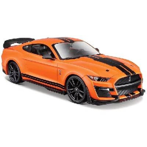 ⁦1:24 2020 MUSTANG SHELBY GT500 MET ORANGE⁩ - الصورة ⁦3⁩