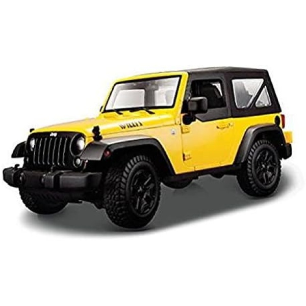 1:18 SE (B)-2014 JEEP WRANGLER MET YELLOW