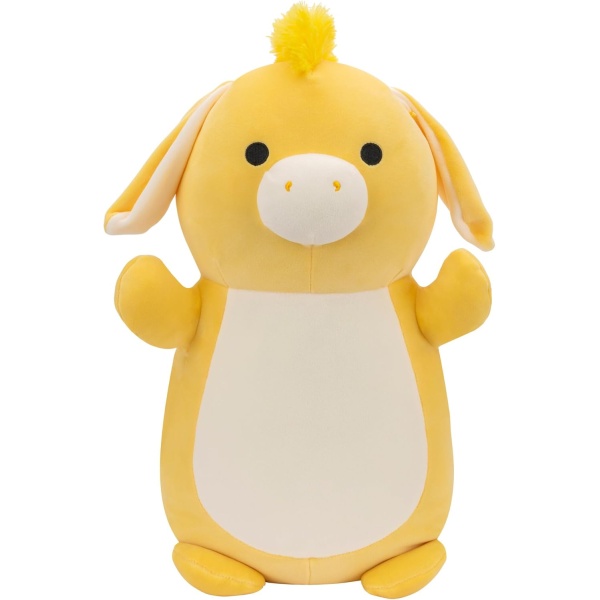 SQK - Large Plush (14" Squishmallows) (Gavyn - Yellow Donkey - HugMees)
