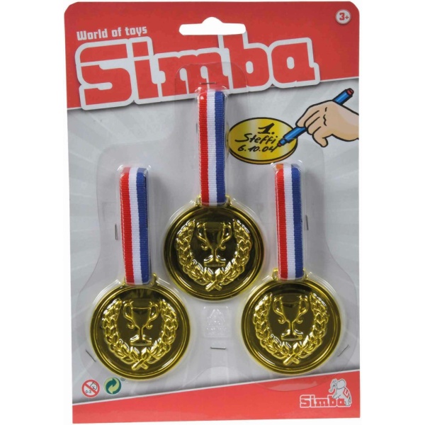3 Medals to Put on