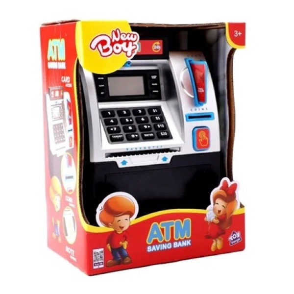 ⁦New Boy ATM Savings Machine (Black)⁩ - الصورة ⁦2⁩
