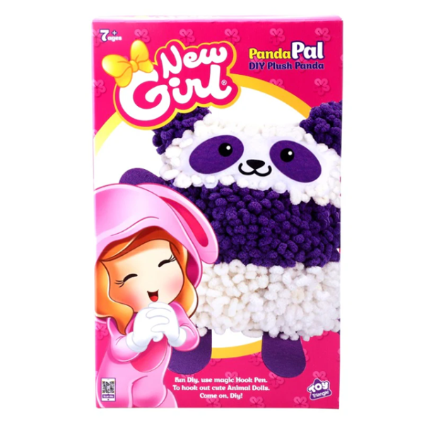 New Girl DIY Plush Panda Pal
