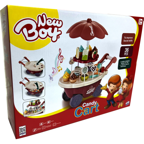 New Boy Candy Cart