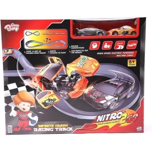 Nitro2Go Racing Set Crash