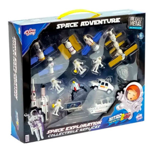 Nitro2Go Die-Cast Metal Space Adventure (17pcs)