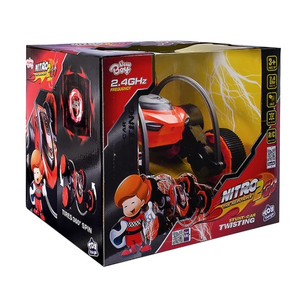 ⁦Nitro2Go RC Stunt Car Twisting⁩ - الصورة ⁦2⁩