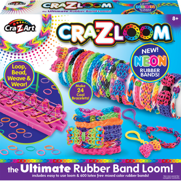 CraZLoom Ultimate Rubber Band Loom asstd