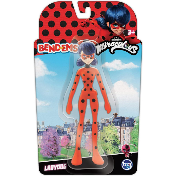 Bend-Ems Miraculous Lady Bug