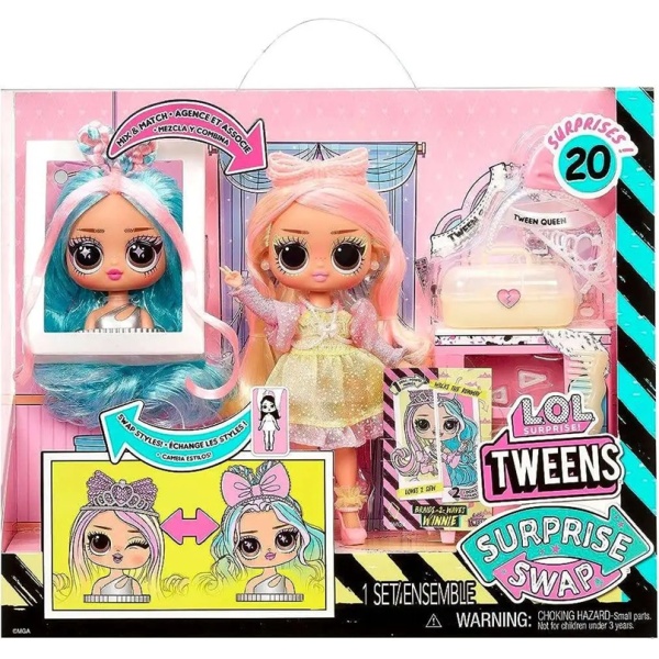 LOL Surprise Tweens Swap Fashion Doll [Braids-2- Waves Winnie]