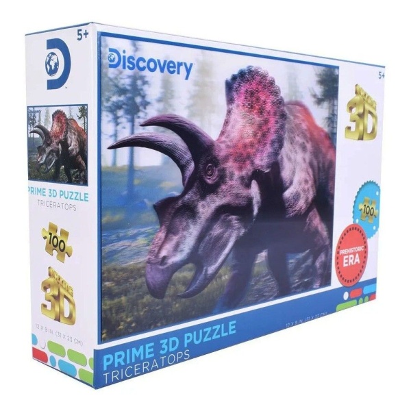 DISCOVERY - TRICERATOPS - 100PC