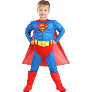 Child Costume Sustainable Superman Age 6-8 Years