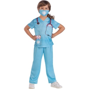 Child Costume Sustainable Doctor Age 4-6 Years