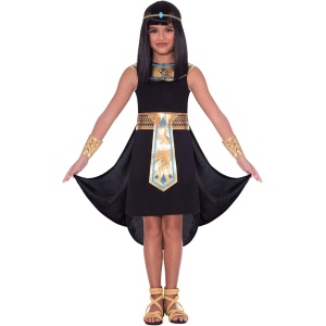 Child Costume Egyptian Pharaoh GirlBlk4-6yr