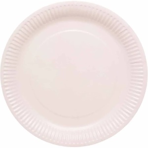 8 Plates Buttercup Round Paper 23cm