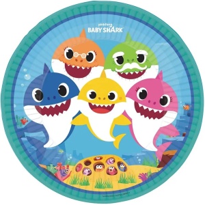 8 Plates Princess for a Day Round Papier 23 cm