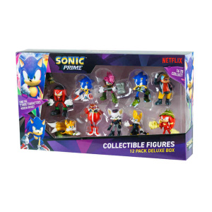 Sonic figures 12 pack Deluxe box (S1) - including 2 rare hidden characters