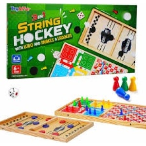 3-IN-1 STRING HOCKEY WITH L/S-L